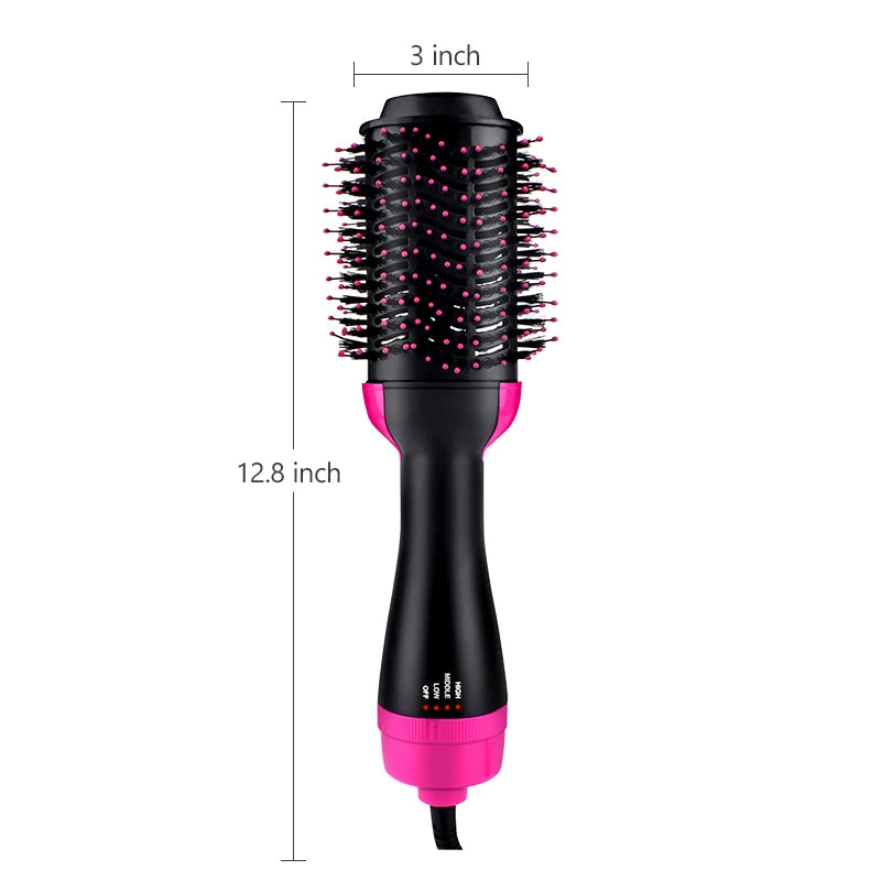 Spazzola per Styling Professionale 3 in 1 – Asciugatura, Lisciatura e Volume con Tecnologia a Ioni Negativi
