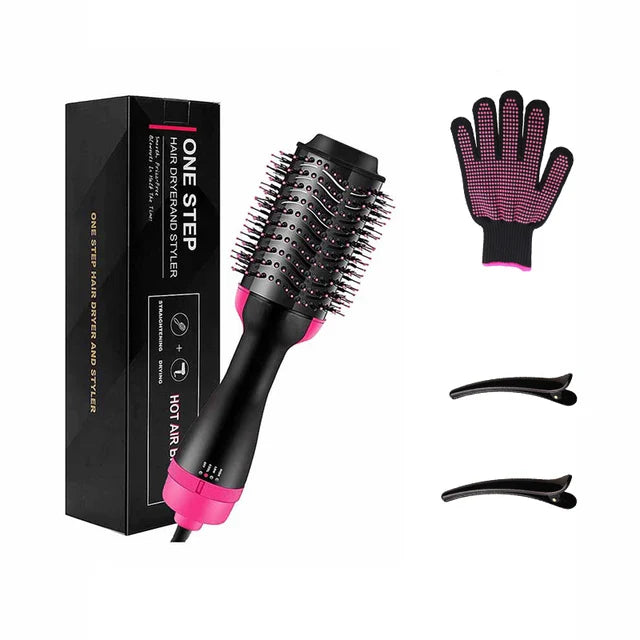 Spazzola per Styling Professionale 3 in 1 – Asciugatura, Lisciatura e Volume con Tecnologia a Ioni Negativi