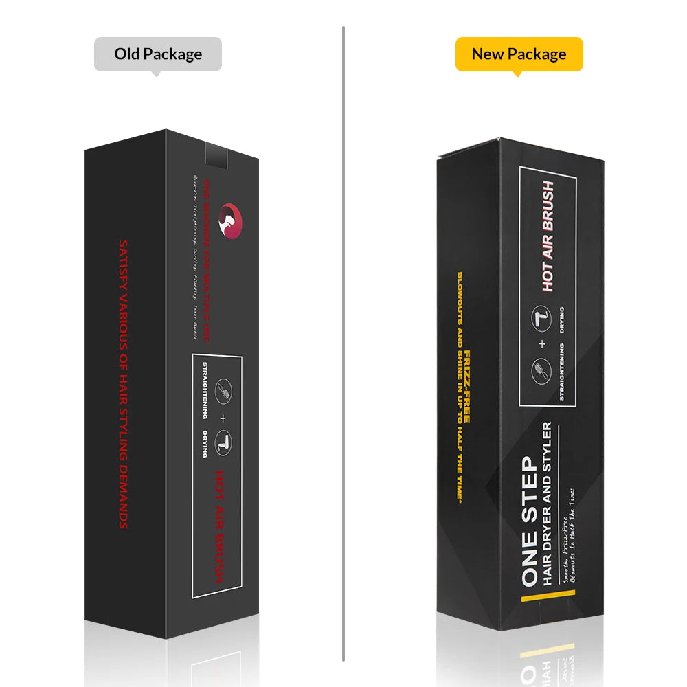 Spazzola per Styling Professionale 3 in 1 – Asciugatura, Lisciatura e Volume con Tecnologia a Ioni Negativi