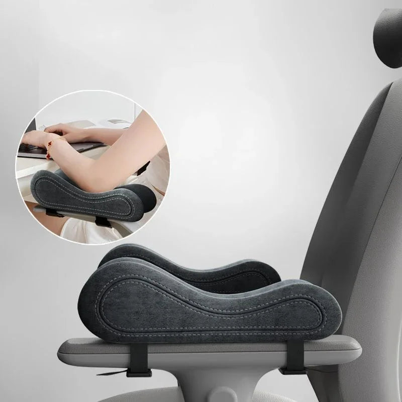 Cuscinetti per Braccioli Sedia in Memory Foam – Comfort Ergonomico per Casa e Ufficio