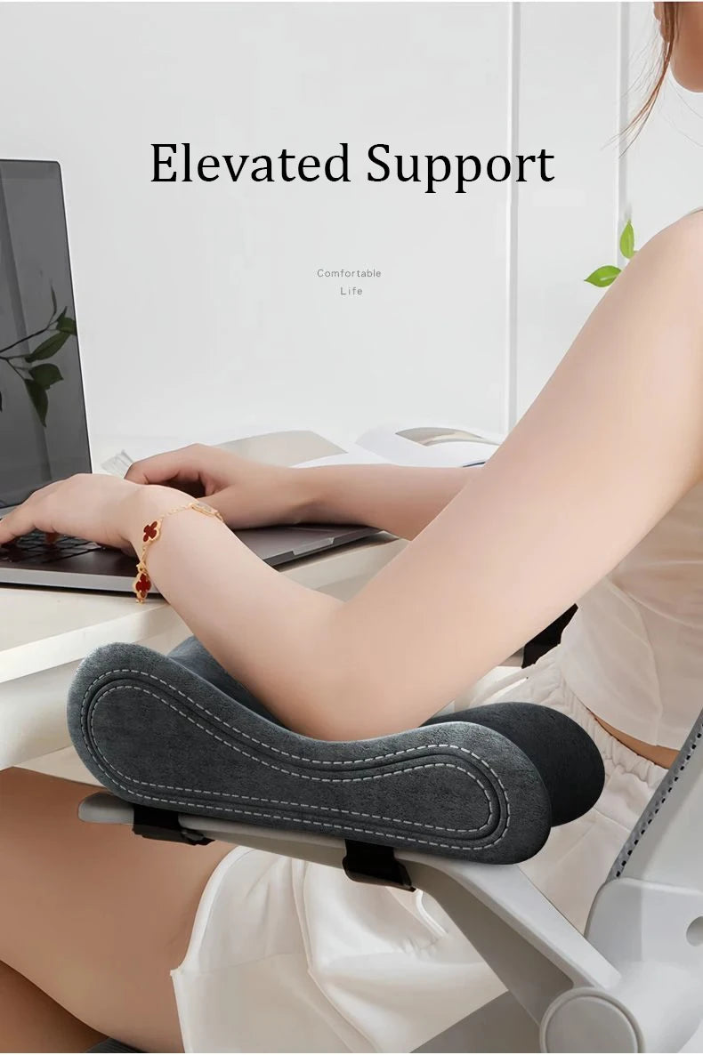 Cuscinetti per Braccioli Sedia in Memory Foam – Comfort Ergonomico per Casa e Ufficio