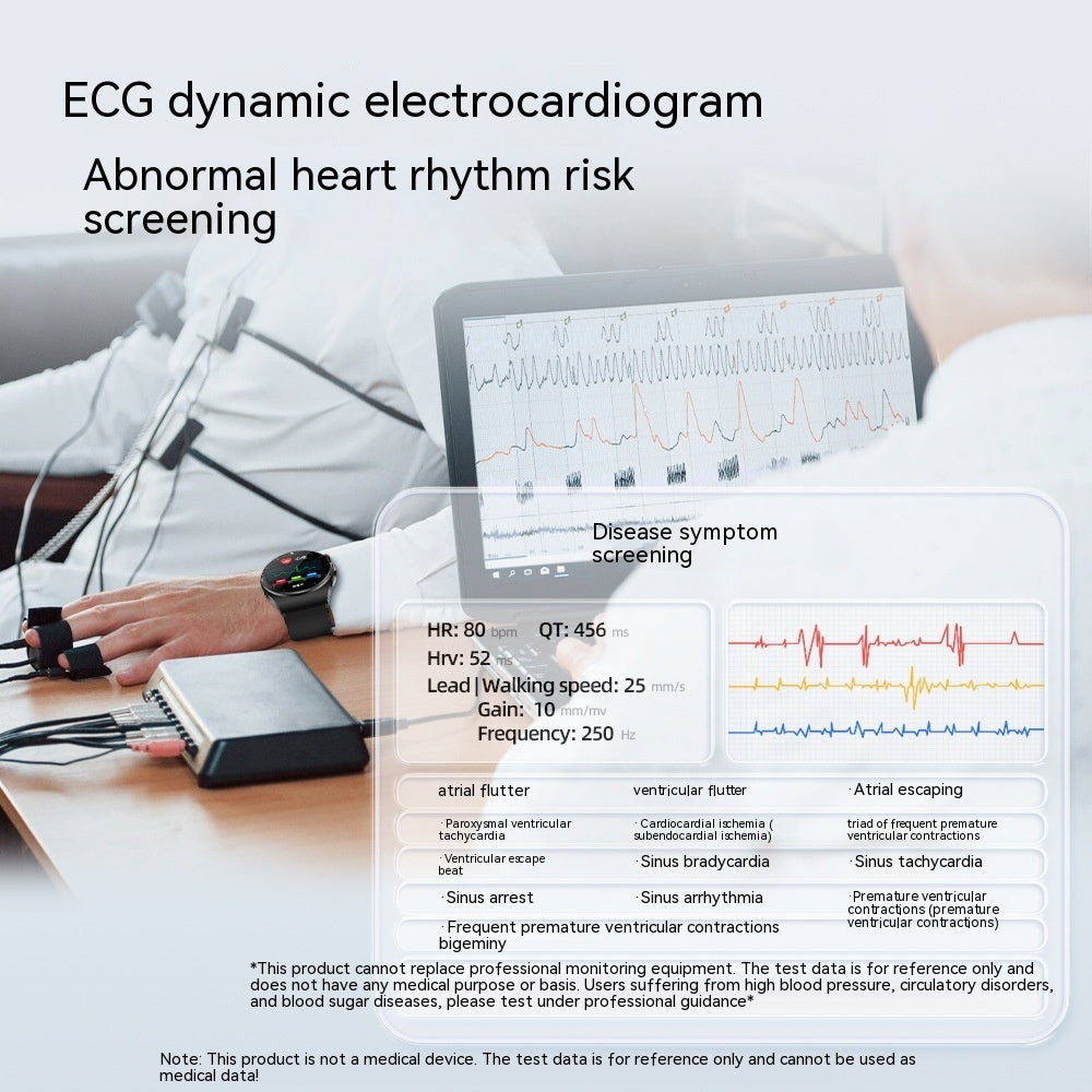 Orologio Sportivo,Lipidi nel Sangue Pressione Sanguigna ECG