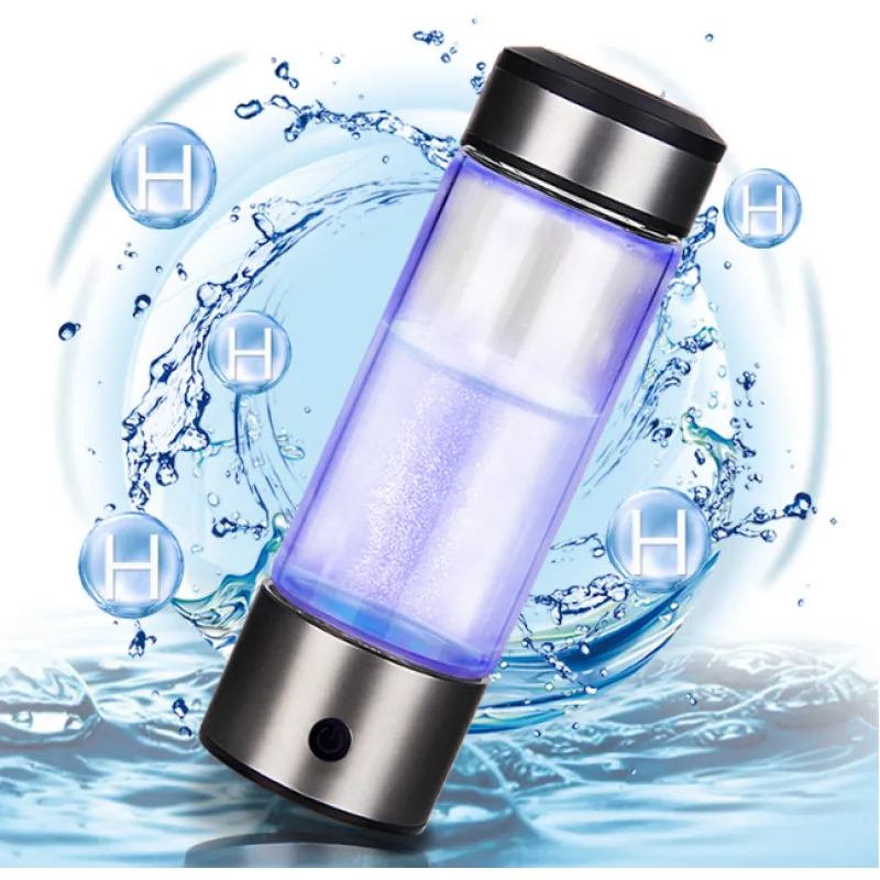 Portable Ionized Water Bottle. Advanced Hydrogen Water Generator, for Optimal Hydration, Daily Wellness