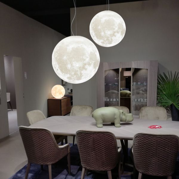 Lampadario Effetto Luna 3D Ecologico