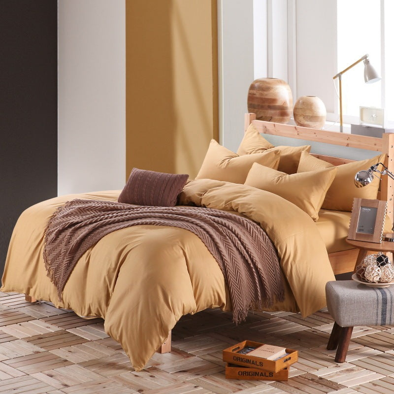 Completo Letto in Cotone in Diversi Colori