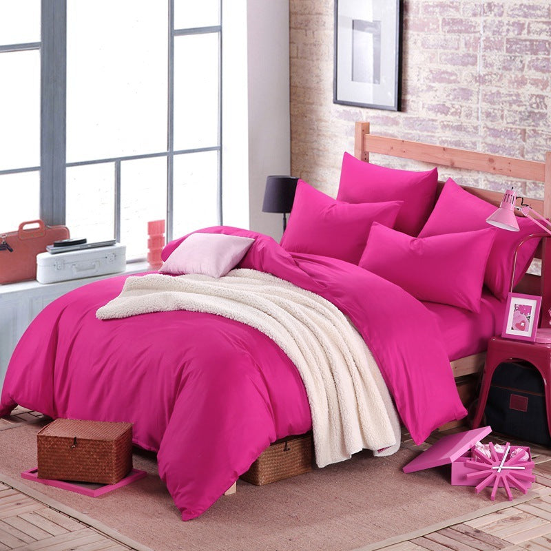 Completo Letto in Cotone in Diversi Colori