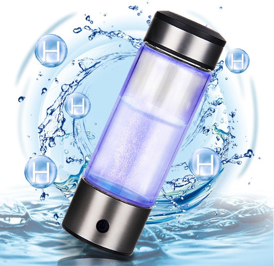 Portable Ionized Water Bottle. Advanced Hydrogen Water Generator, for Optimal Hydration, Daily Wellness