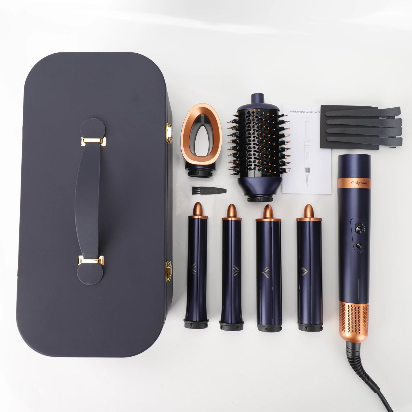 Styler Ionico 6 in 1, Asciugacapelli, Arricciacapelli Auto-Wrap, Piastra e Spazzola Volumizzante