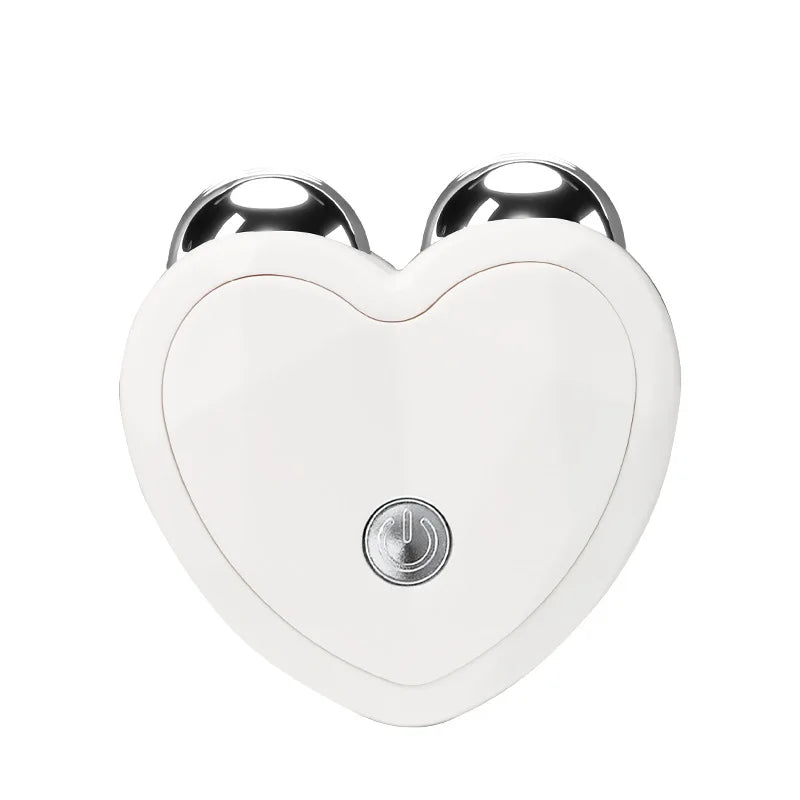 Massaggiatore Viso EMS a Microcorrente, Rullo Lifting Rassodante e Anti-Rughe Ricaricabile