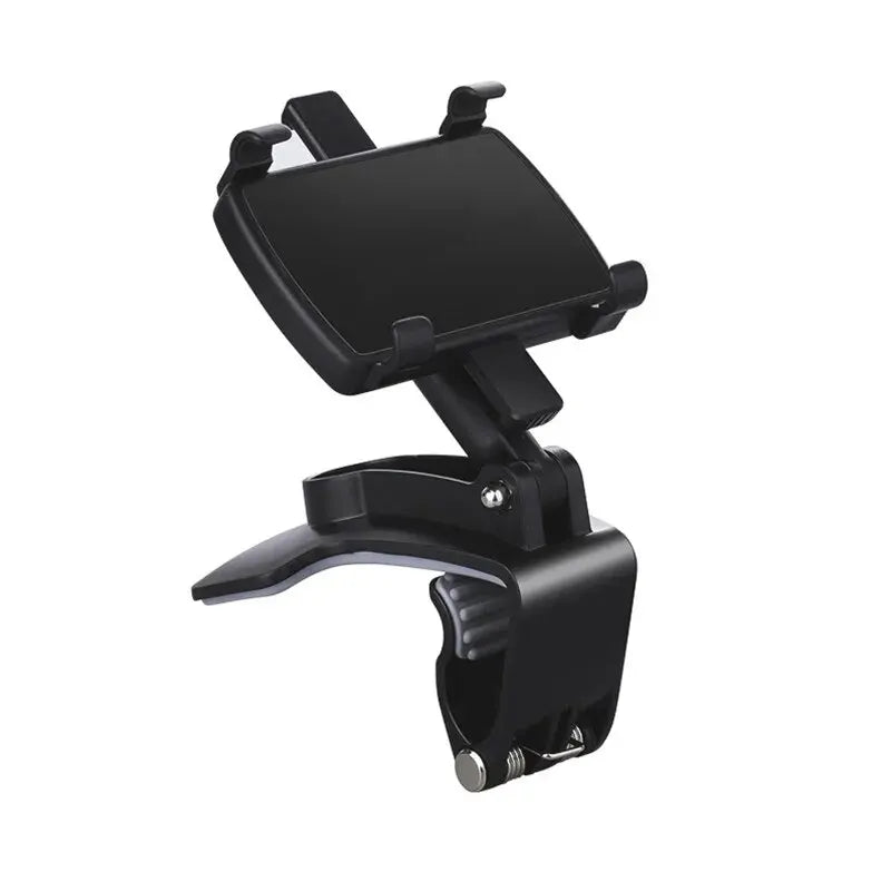 Supporto Universale per Smartphone da Auto con Clip per Cruscotto - Supporto GPS per iPhone, Samsung, Xiaomi