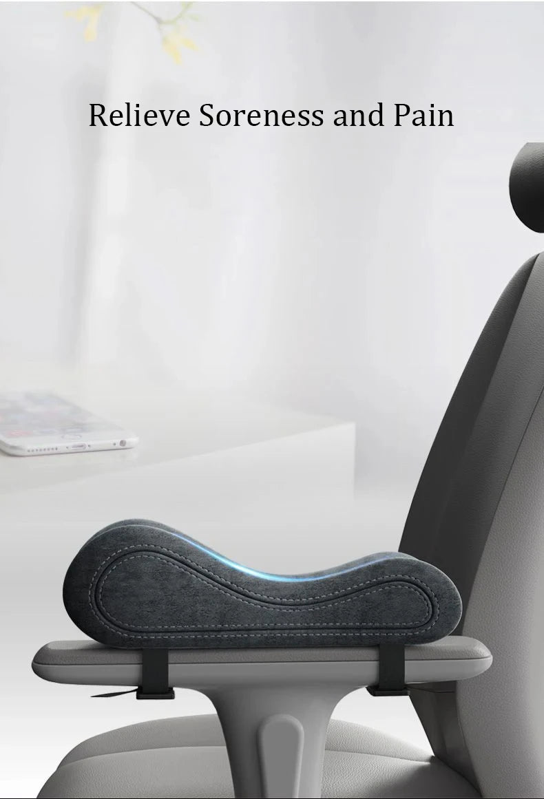 Cuscinetti per Braccioli Sedia in Memory Foam – Comfort Ergonomico per Casa e Ufficio