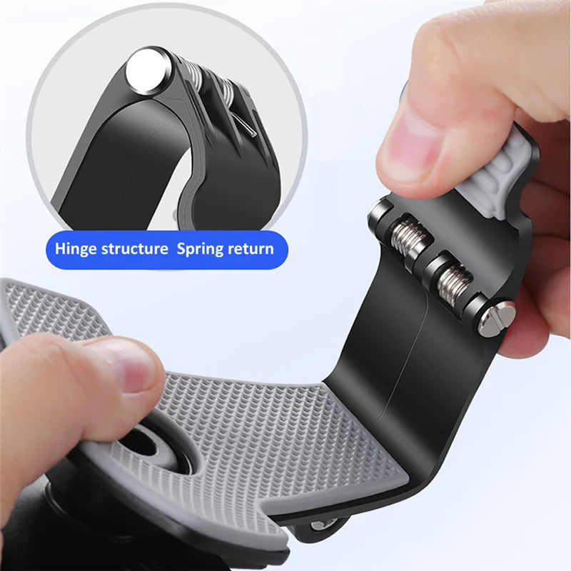 Supporto Universale per Smartphone da Auto con Clip per Cruscotto - Supporto GPS per iPhone, Samsung, Xiaomi