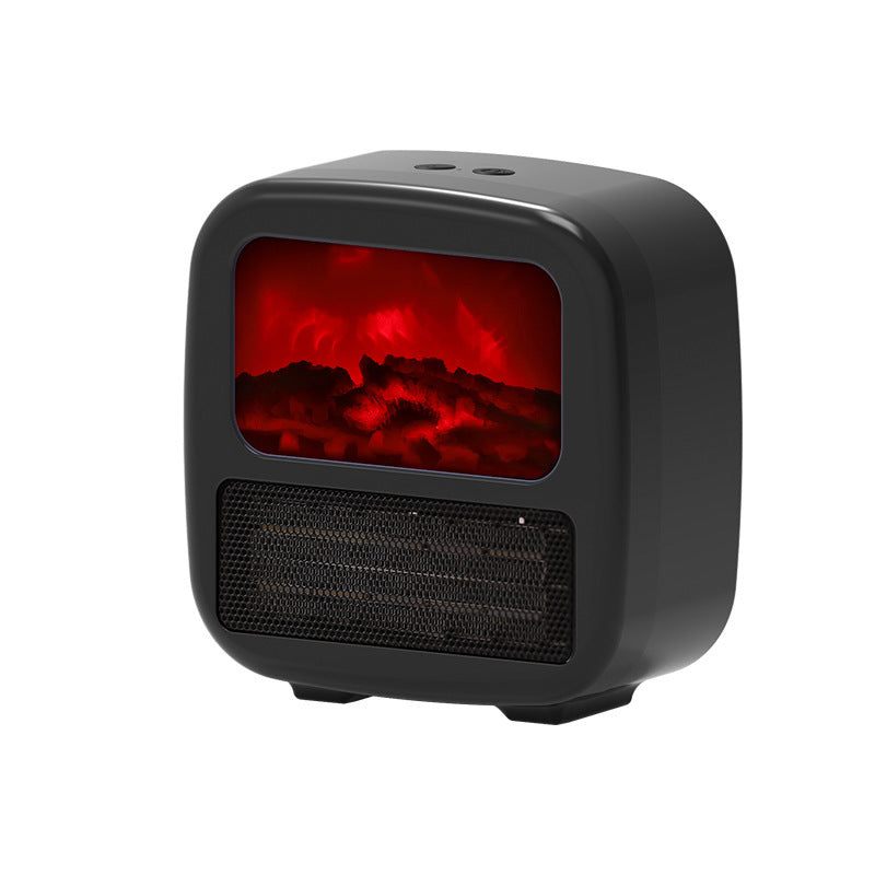 CozyWarm Termoventilatore Effetto Fiamma 3D -1000W- Silenzioso, Risparmio Elettrico