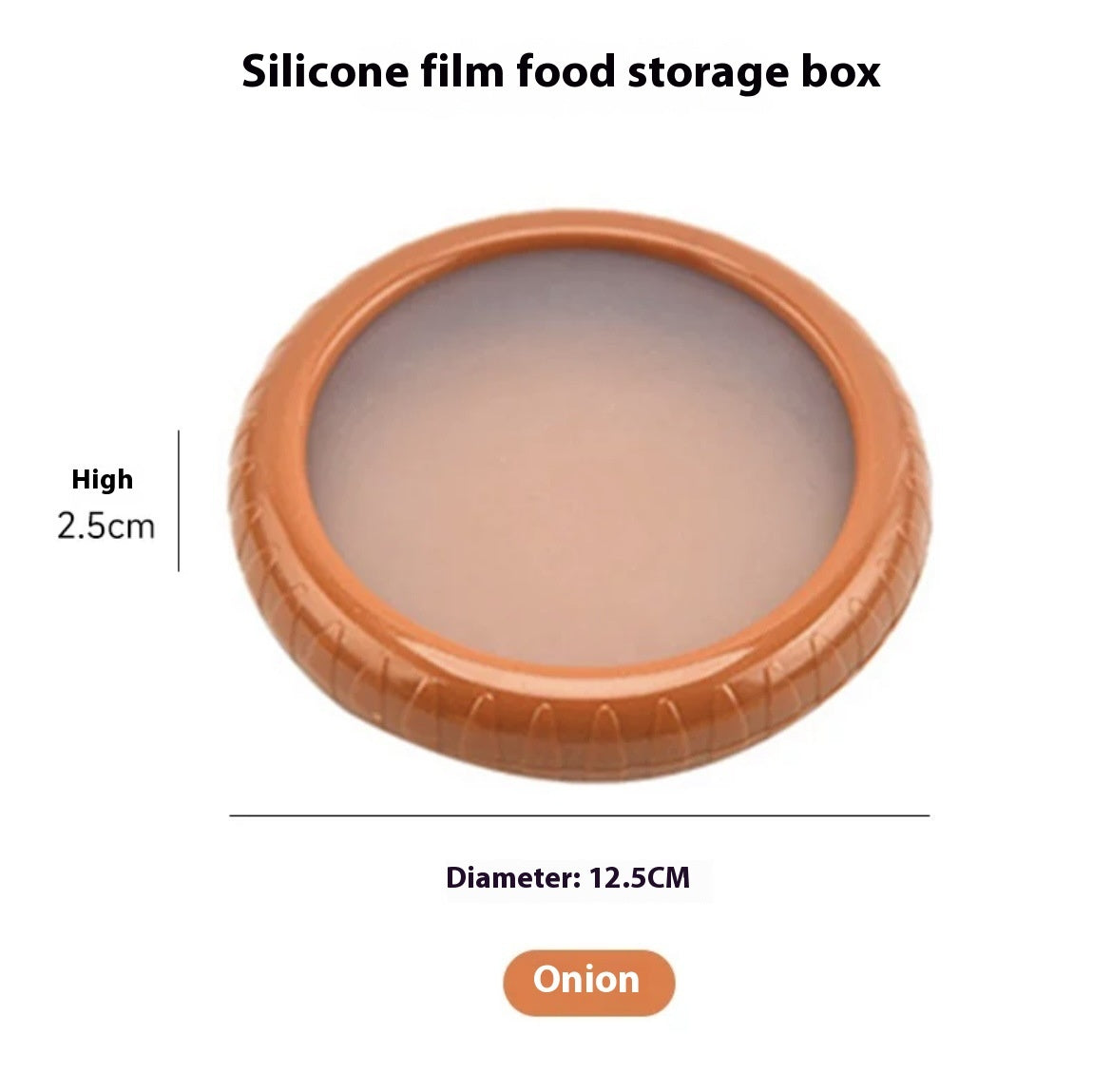 Contenitore per Frutta e Verdura per Conservazione in Frigorifero con Film in Silicone Sigillato Mini