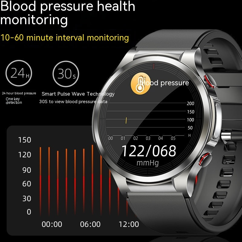 SmartWatch W11 con Monitoraggio Glicemia, ECG, Pressione Sanguigna, Battito Cardiaco e Temperatura Corporea