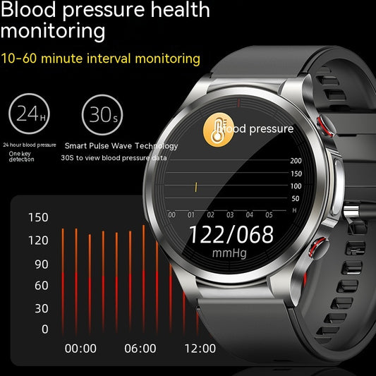 SmartWatch W11 con Monitoraggio Glicemia, ECG, Pressione Sanguigna, Battito Cardiaco e Temperatura Corporea